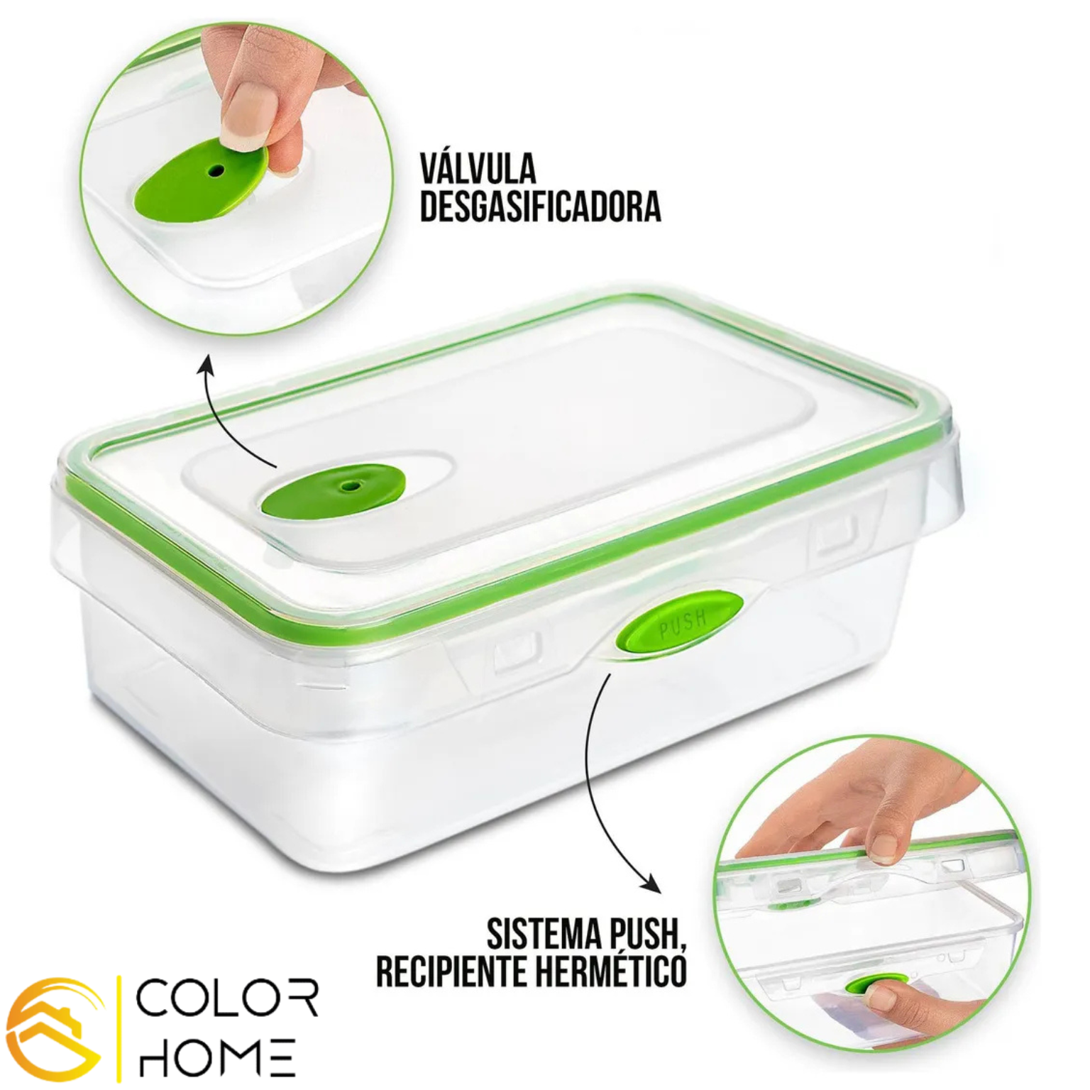 Miniatura 4 de Tapper Hermético 1 litro con Válvula